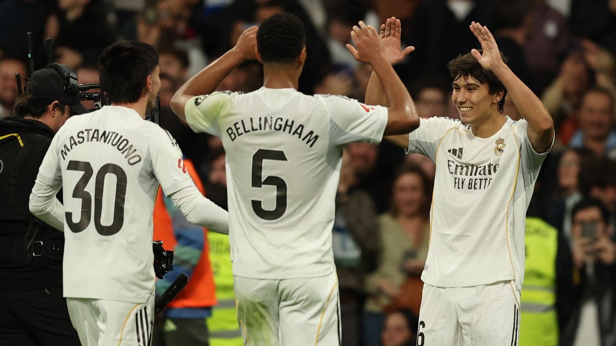 Real Madrid i díky hattricku Gonzala Garcíi porazil Betis